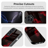 Pirouette Red Glass Case