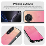 Pastel Pink Gradient Glass Case