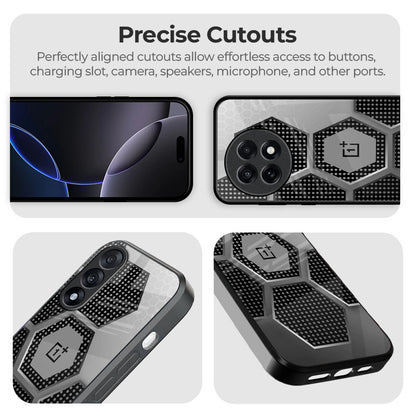 Hexagon Style Glass Case