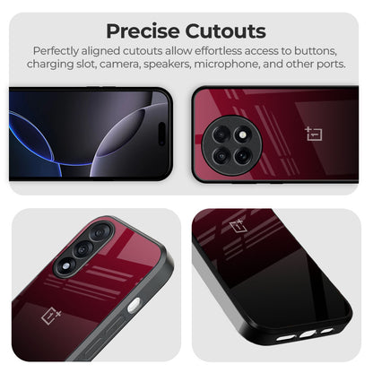 Wine Red Glass Case