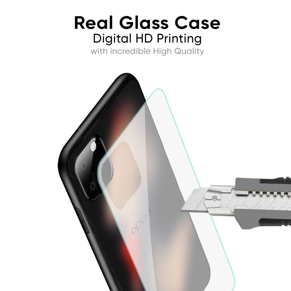 Dark Gradient Glass Case for Oppo K13 Turbo Pro 5G