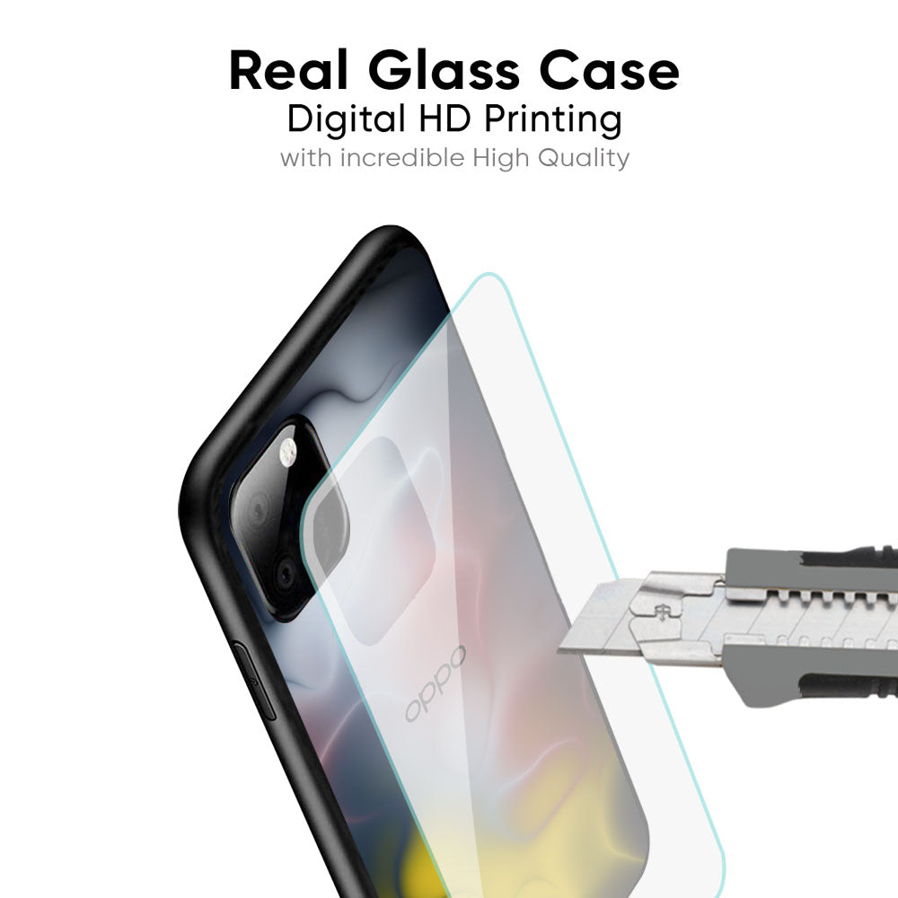 Colorful Smoke Glass Case for Oppo K13 Turbo Pro 5G