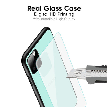 Teal Glass Case for Oppo K13 Turbo Pro 5G