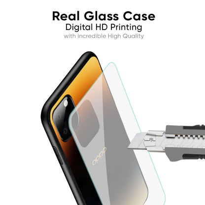 Grainy Yellow Glass Case for Oppo K13 Turbo Pro 5G