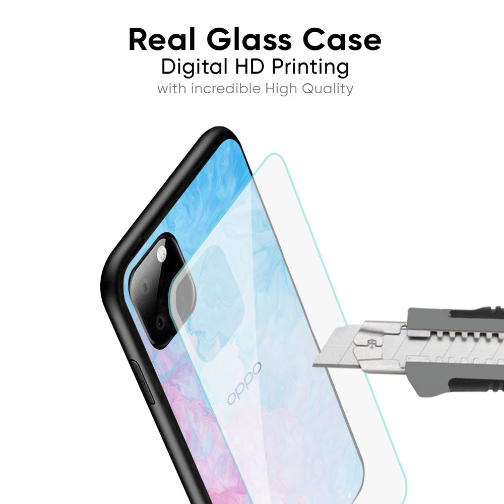 Mixed Watercolor Glass Case for Oppo K13 Turbo Pro 5G
