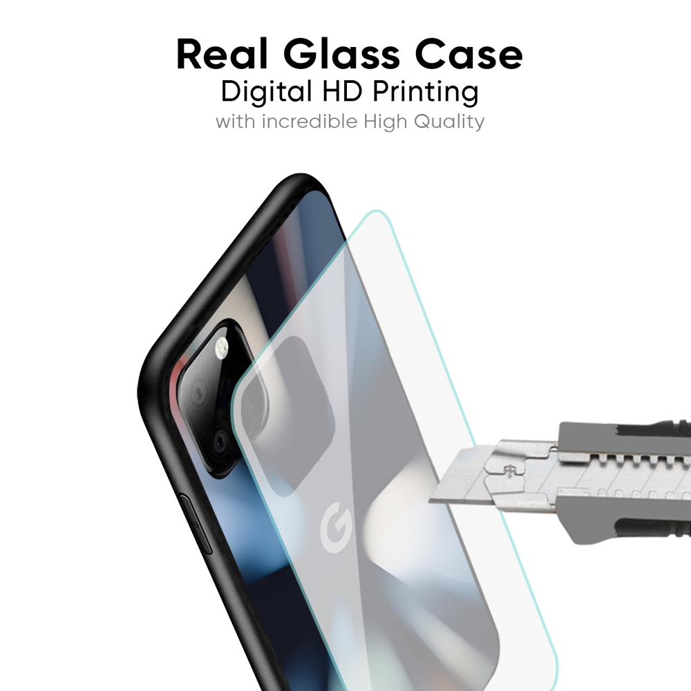 Colorful Illusion Glass Case for Google Pixel 9A