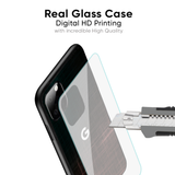 Wooden Mat Glass Case for Google Pixel 9A
