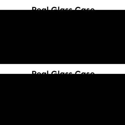 Black Obsidian Glass Case for Google Pixel 9A