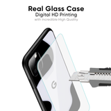 Wheat Cream Wavy Glass Case for Google Pixel 9A