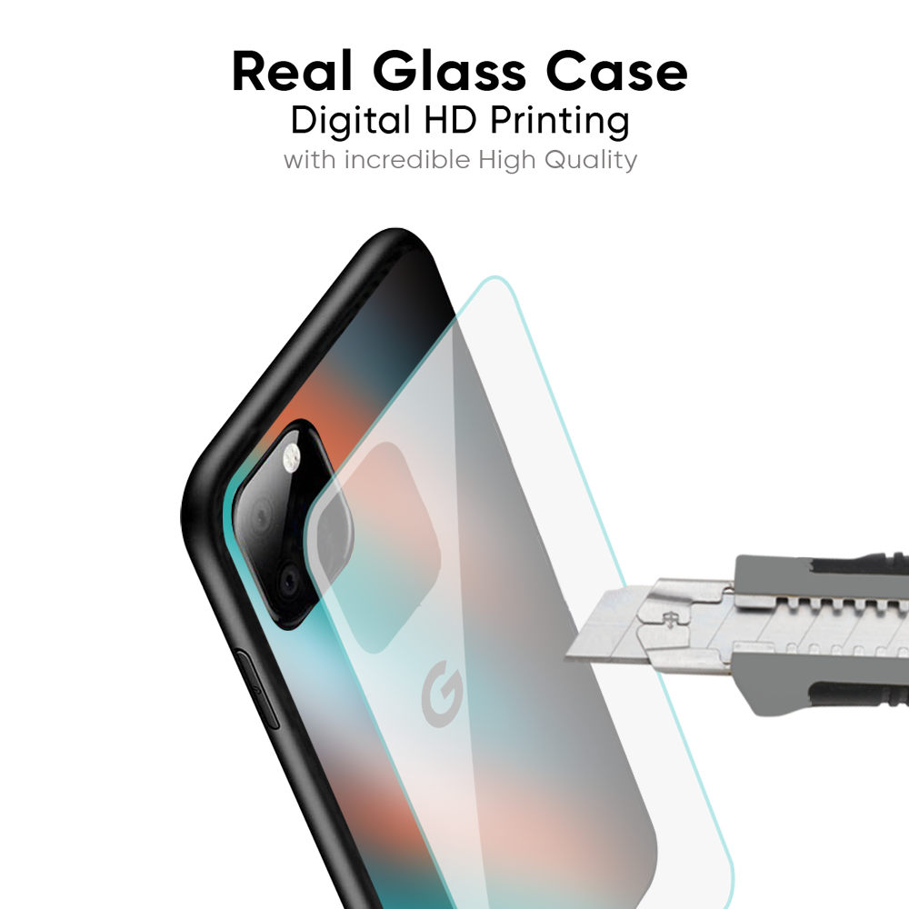 Melted Emerald Glass Case for Google Pixel 9A