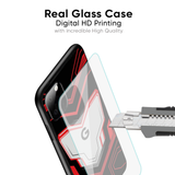 Quantum Suit Glass Case For Google Pixel 9A
