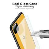 Fluorescent Yellow Glass case for Google Pixel 9A