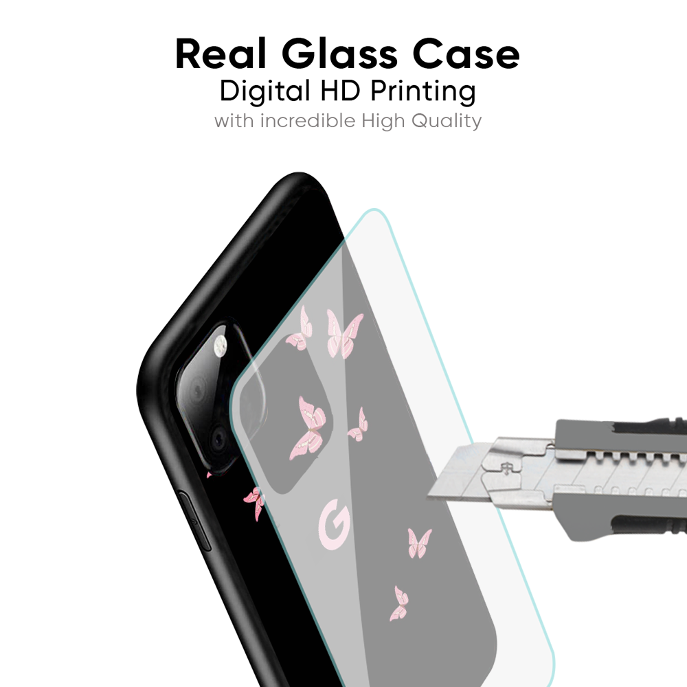 Fly Butterfly Glass Case for Google Pixel 9A
