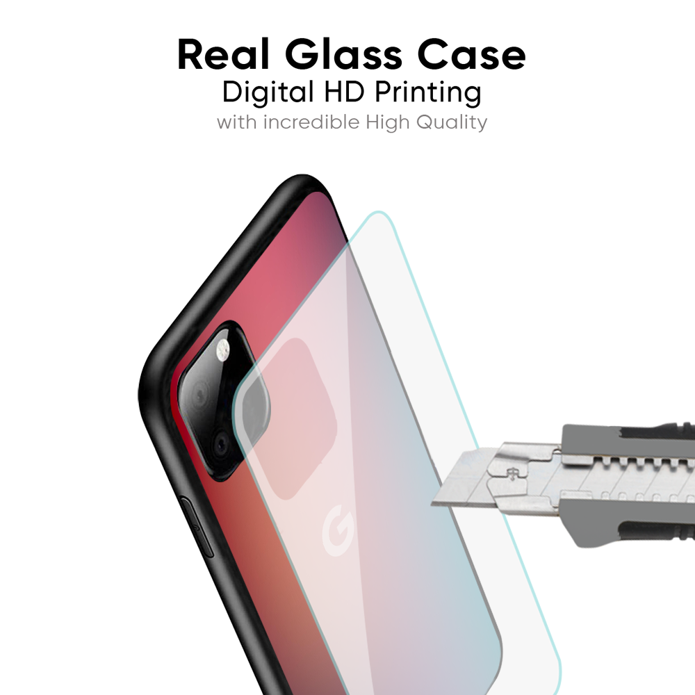 Dusty Multi Gradient Glass Case for Google Pixel 9A