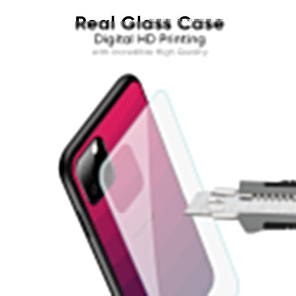 Wavy Pink Pattern Glass Case for Realme 14 Pro 5G