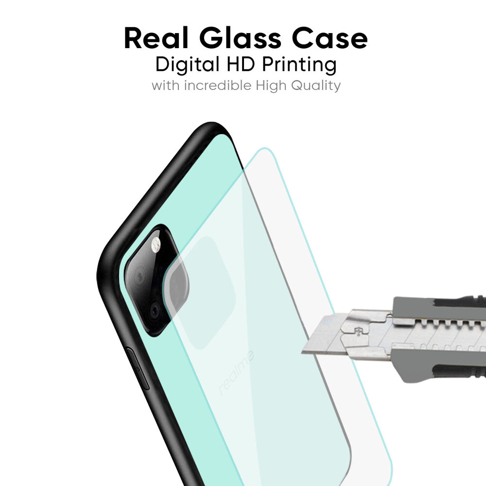 Teal Glass Case for Realme 12X 5G