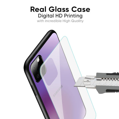 Ultraviolet Gradient Glass Case for Samsung Galaxy M56 5G