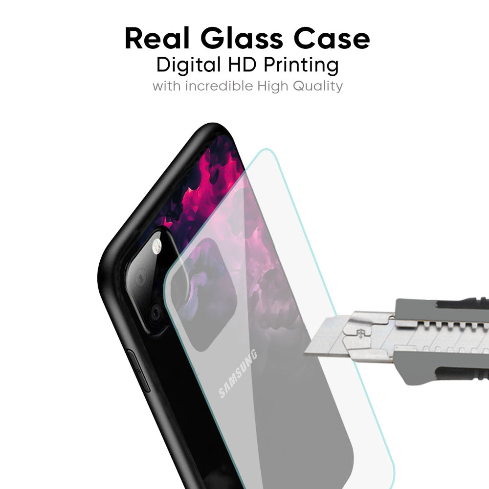 Pink Bust Glass Case for Samsung Galaxy M56 5G