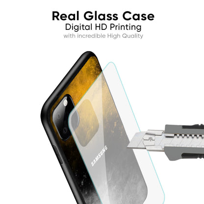 Gold Gradient Glass Case for Samsung Galaxy M56 5G