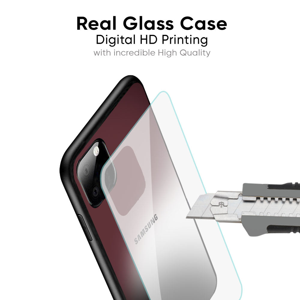 Soft Blur Glass Case for Samsung Galaxy M56 5G