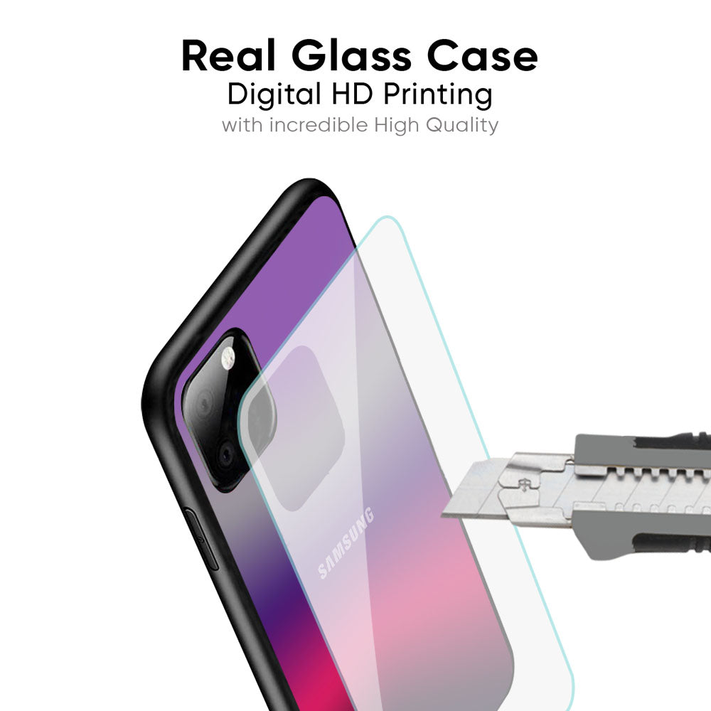 Pink Horizon Glass Case for Samsung Galaxy M56 5G