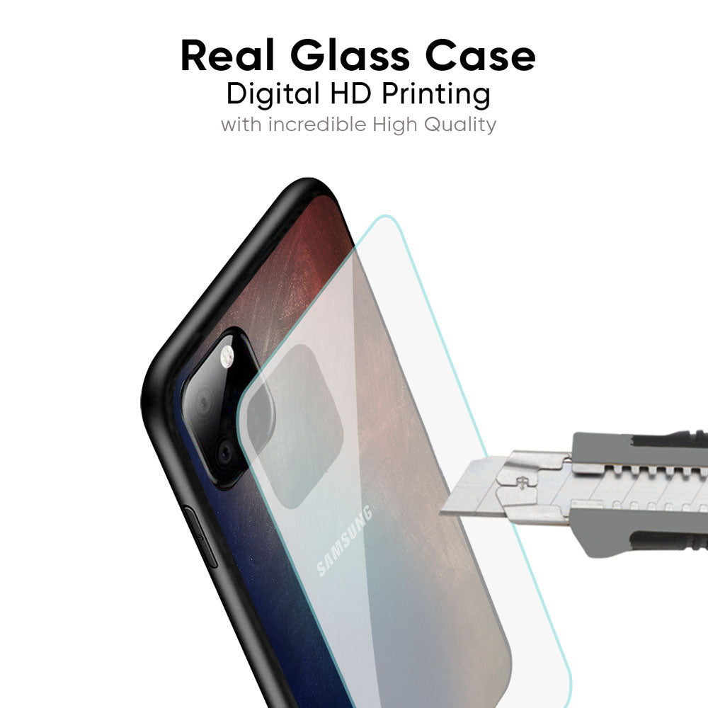 Rusty Gradient Glass Case for Samsung Galaxy M56 5G