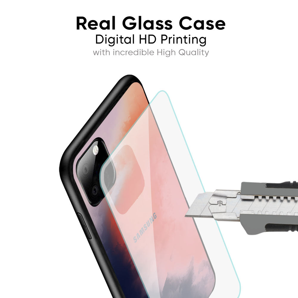 Scary Weather Glass Case for Samsung Galaxy M56 5G