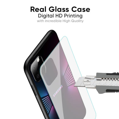 Disco Line Glass Case for Samsung Galaxy M56 5G