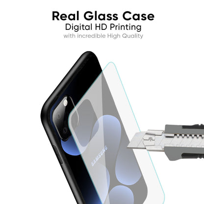 Five Blue Spots Glass Case for Samsung Galaxy M56 5G