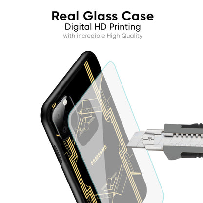 Sacred Logo Glass Case for Samsung Galaxy M56 5G
