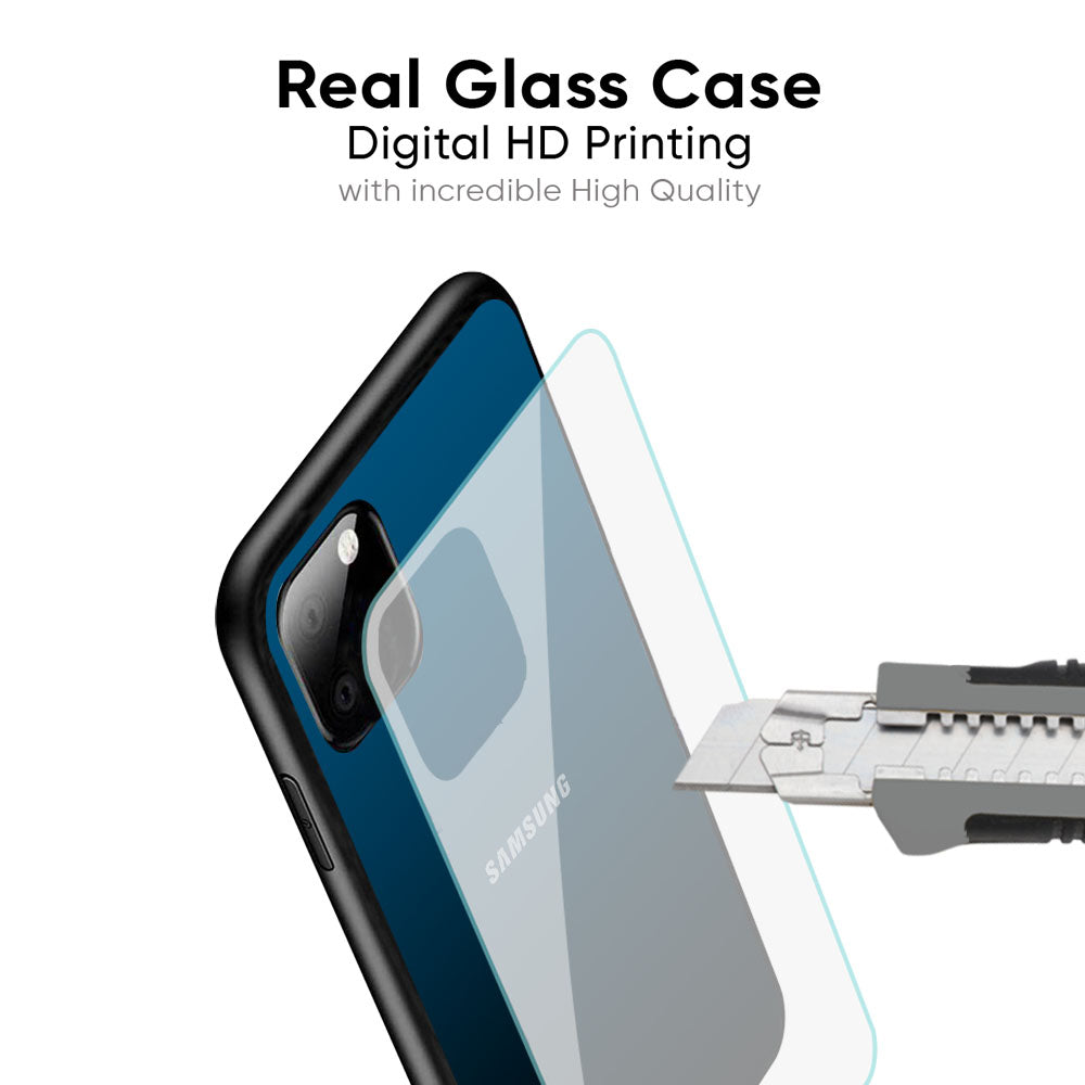 Sailor Blue Glass Case For Samsung Galaxy M56 5G