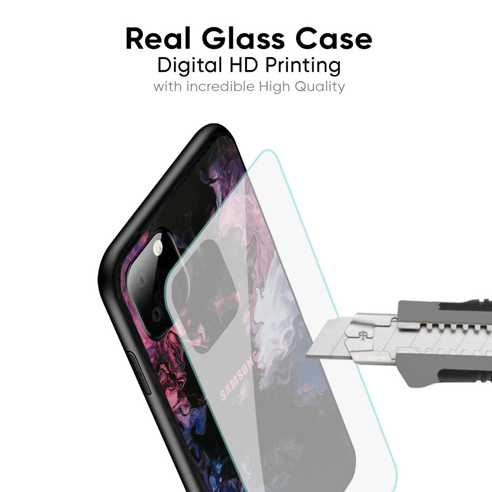 Smudge Brush Glass case for Samsung Galaxy S25 FE 5G