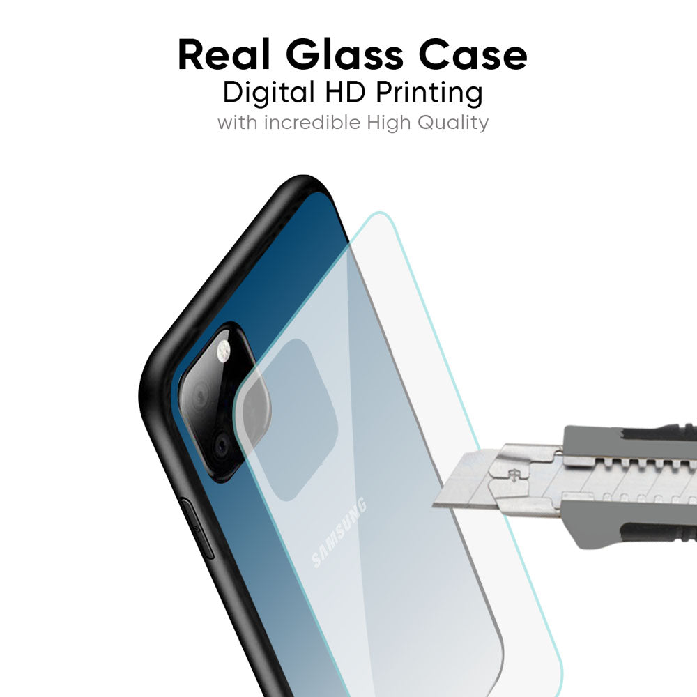 Deep Sea Space Glass Case for Samsung Galaxy M15 5G