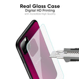Pink Burst Glass Case for Vivo Y21 5G