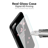 Fly Butterfly Glass Case for Vivo V60e 5G