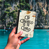 Travel To Live Passport Wallet