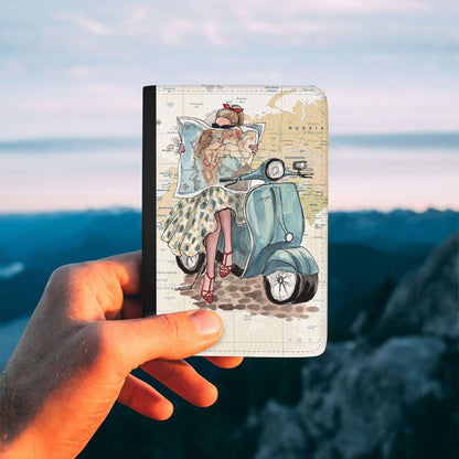 Travelling Beauty Passport Wallet