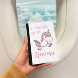 Flying Unicorn Passport Cover