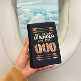 Wander Quote Passport Cover