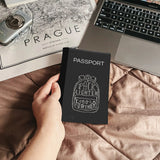 Backpack Chalk Passport Cover