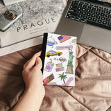 Sticker Collage Passport Cover