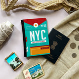Baggage Tag Passport Cover