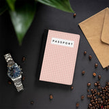 Grid Passport Cover