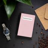 Pink Stripes Passport Cover