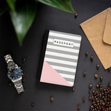 Modern Geometric Passport Cover