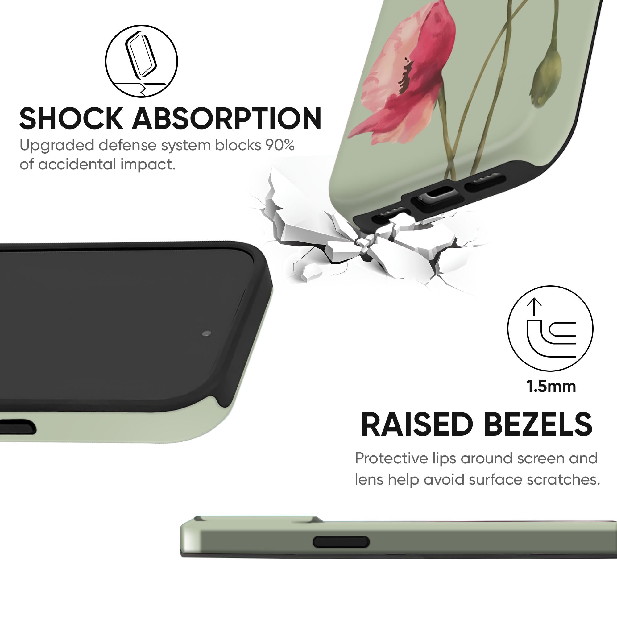 Peony Whisper Tough Case