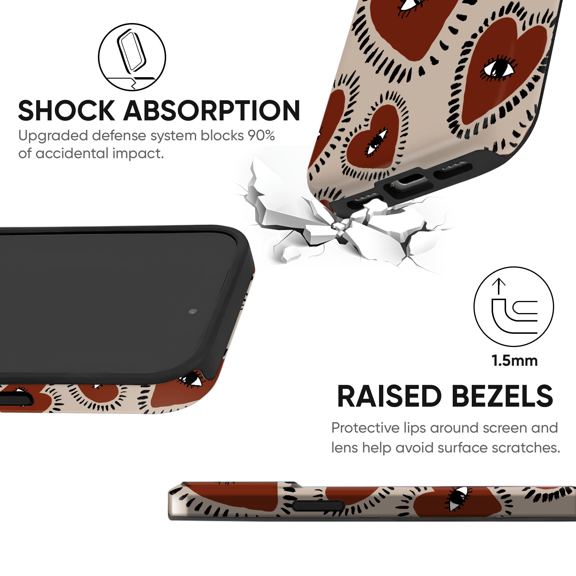 Eye Heart Vision Tough Case