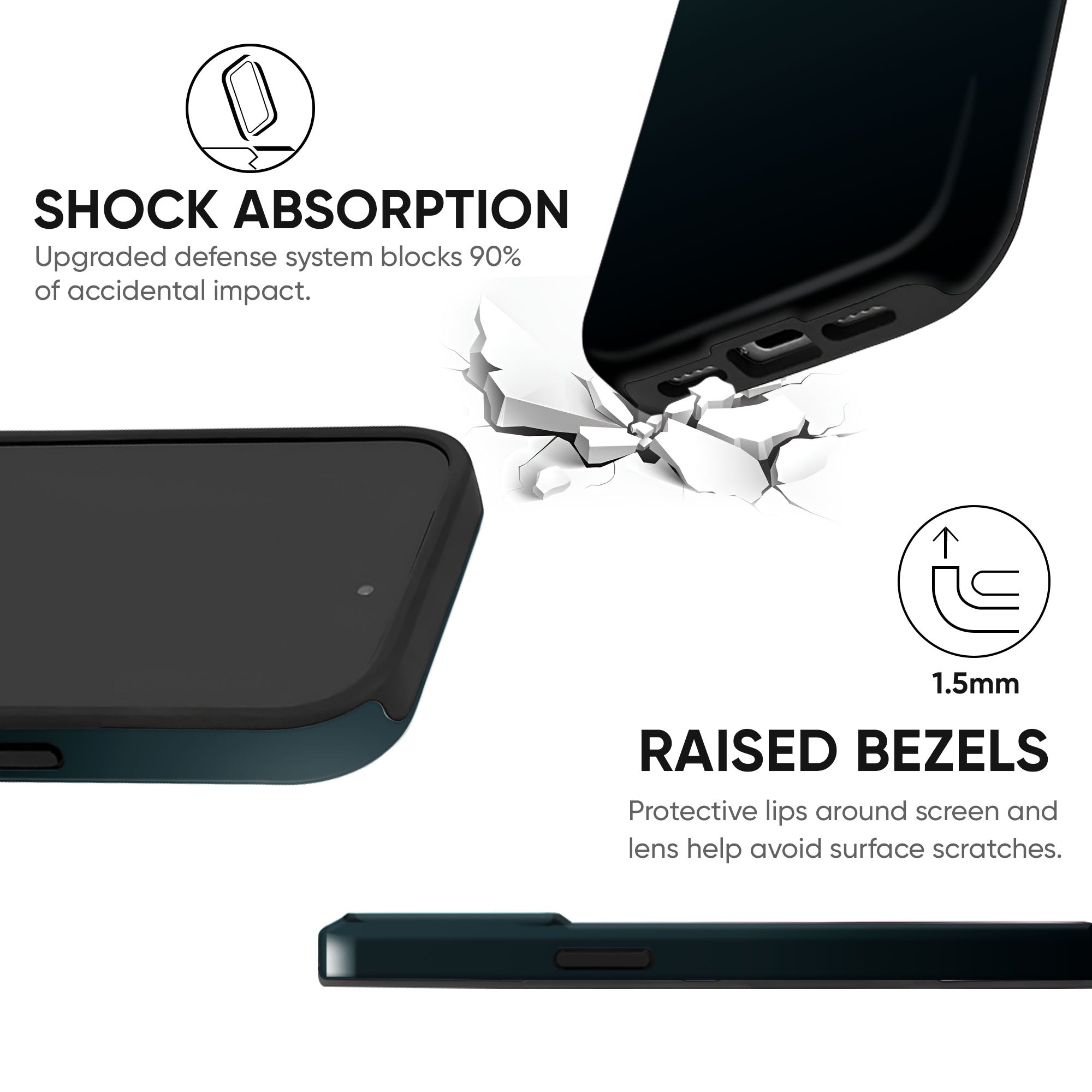 Teal Black Fade