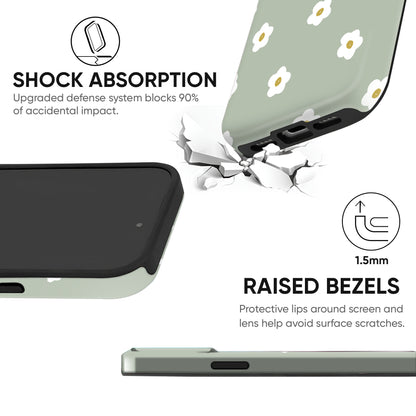 Mint Bloom Tough Case