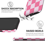 Pink Checkerboard